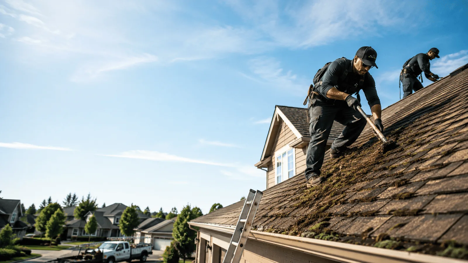 Roof Moss Removal in Tupelo, MS near me